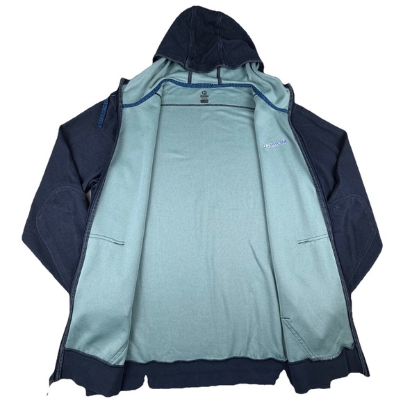 Merrell Select Wick Full Zip-up Men's Blue Sweatshirt Size XL - Picture 2 of 15